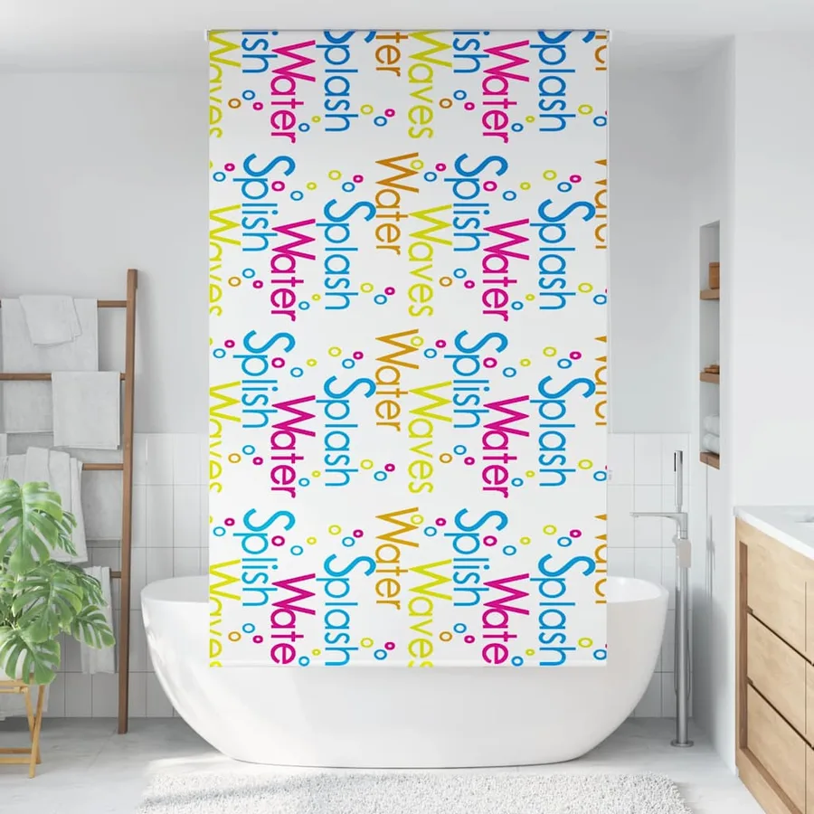 Store enrouleur de douche 130x240 cm largeur du tissu 126 cm - 2