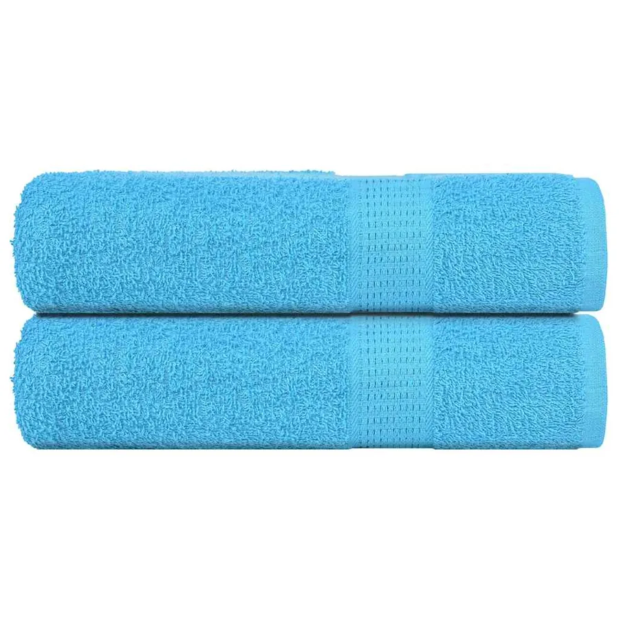 Essuie-mains FROGN 2 pcs turquoise 50x100 cm 360 g/m²