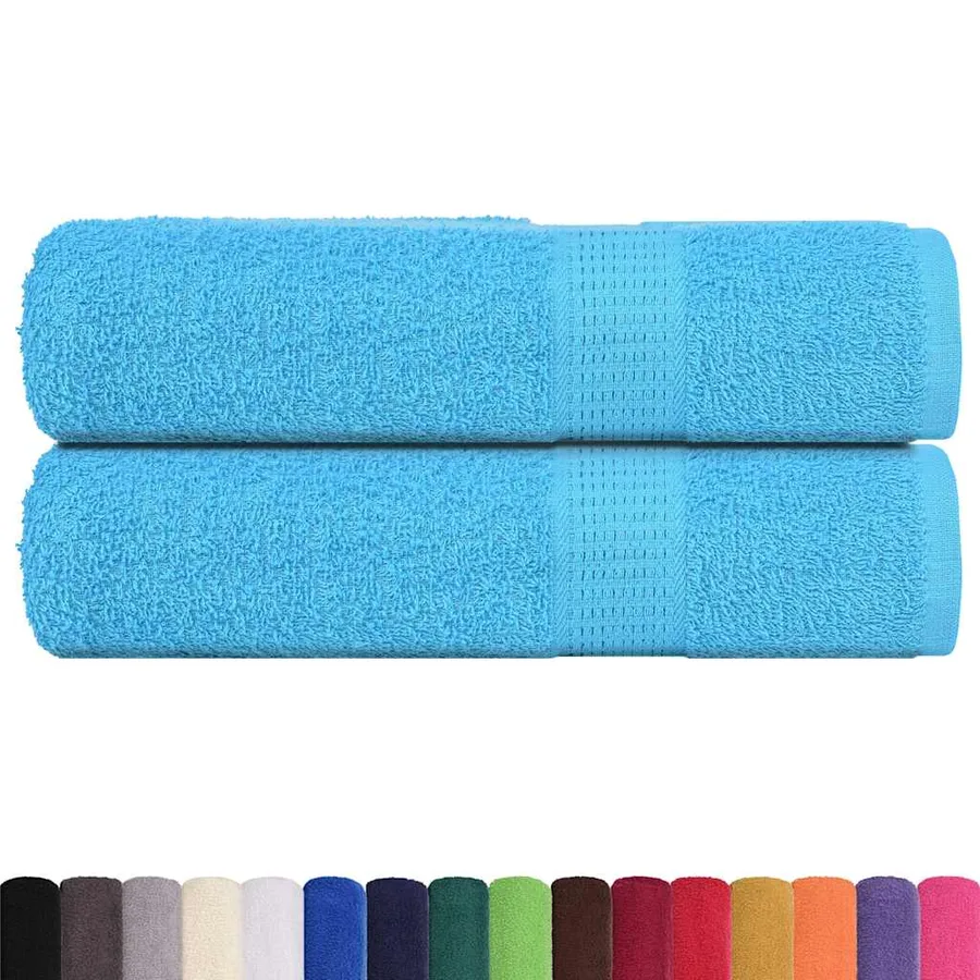 Essuie-mains FROGN 2 pcs turquoise 50x100 cm 360 g/m² - 2