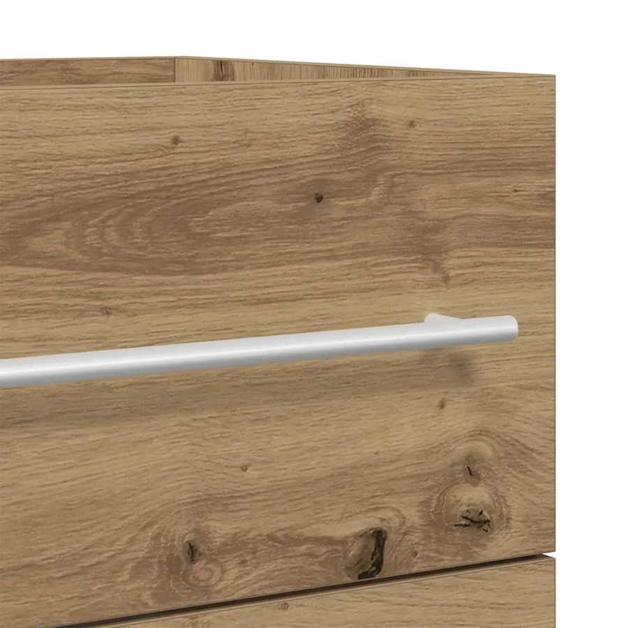 Ensemble de meubles salle de bain 2 pcs bois d'ingénierie - 10