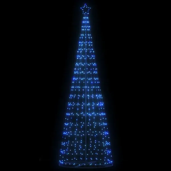 Sapin de Noël à LED 550 LED bleu 300 cm