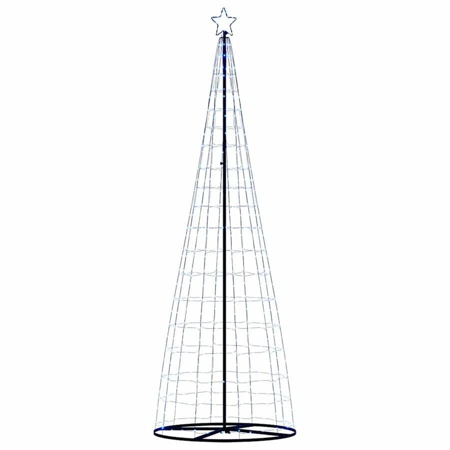 Sapin de Noël à LED 550 LED bleu 300 cm - 6