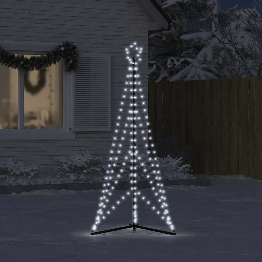 Sapin de Noël à LED 363 LED blanc froid 182 cm - 3