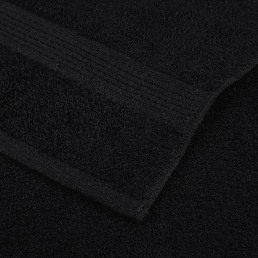 Serviettes d'invité FROGN 4 pcs noir 30x50 cm 360 g/m² - 6