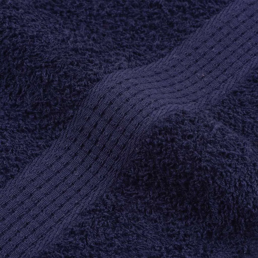 Serviettes de toilette FROGN 4 pièces Bleu marine 30x30 cm 360 g/m² - 7