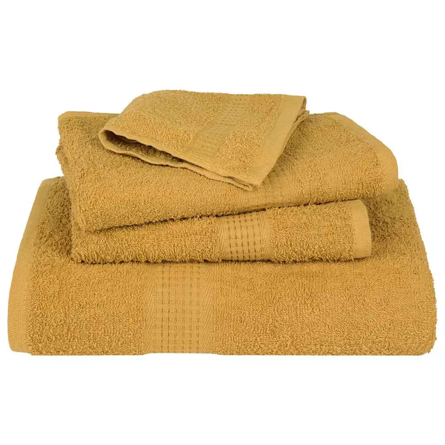 Serviettes d'invité FROGN 4 pcs doré 30x50 cm 360 g/m² - 4