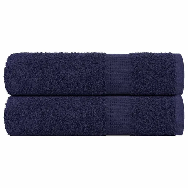 Essuie-mains FROGN 2 pcs bleu marine 50x100 cm 360 g/m²