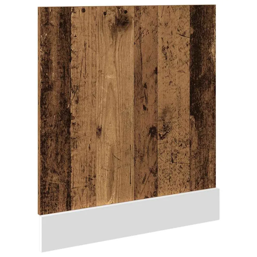 Panneau de lave-vaisselle "Lyon" vieux bois bois d'ingénierie - 5