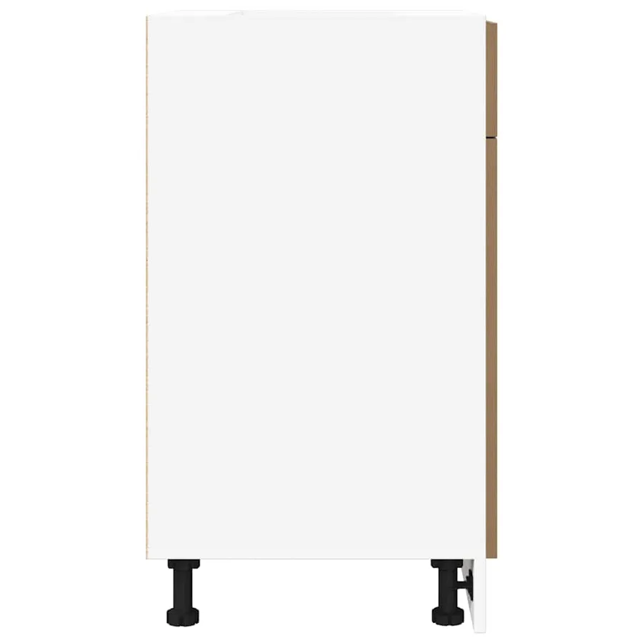 Armoire à tiroirs "Lyon" Chêne artisanal 40 x 46 x 81,5 cm Bois d'ingénierie - 5