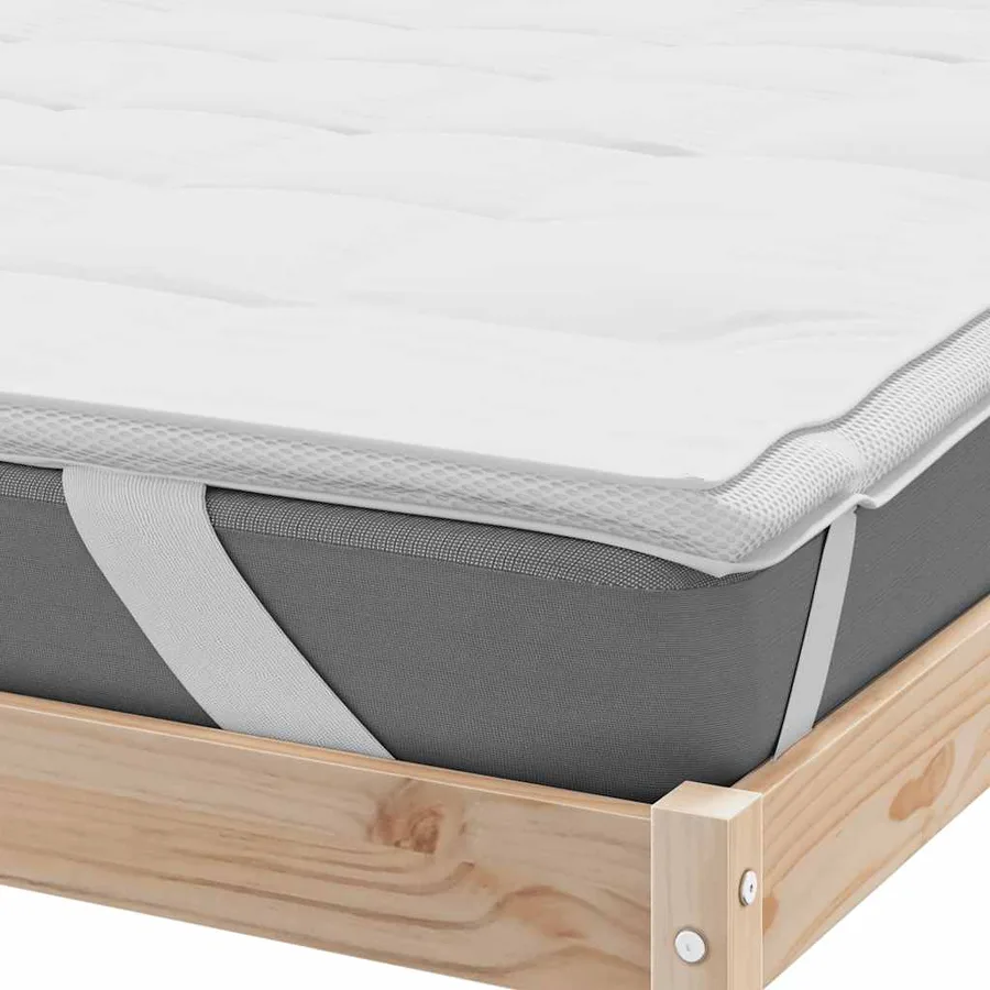 Protège-matelas blanc 140x200 cm - 5