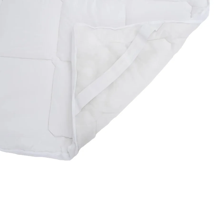 Protège-matelas blanc 140x190 cm - 3