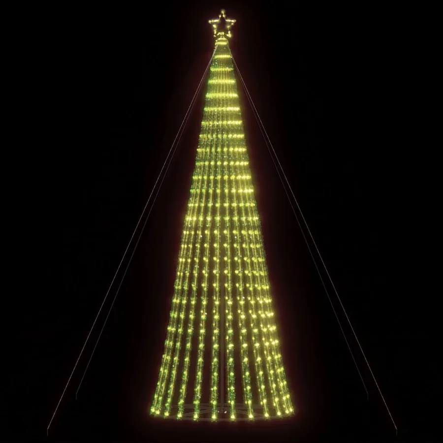 Sapin de Noël à LED 1028 LED blanc chaud 403 cm