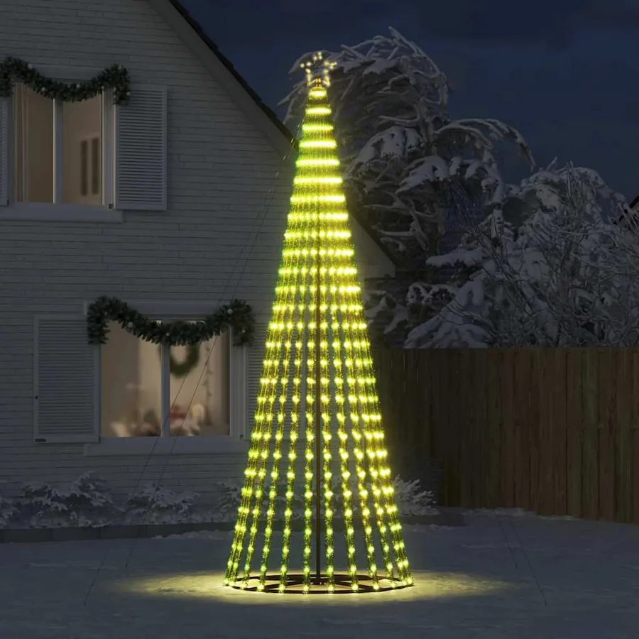 Sapin de Noël à LED 1028 LED blanc chaud 403 cm - 3