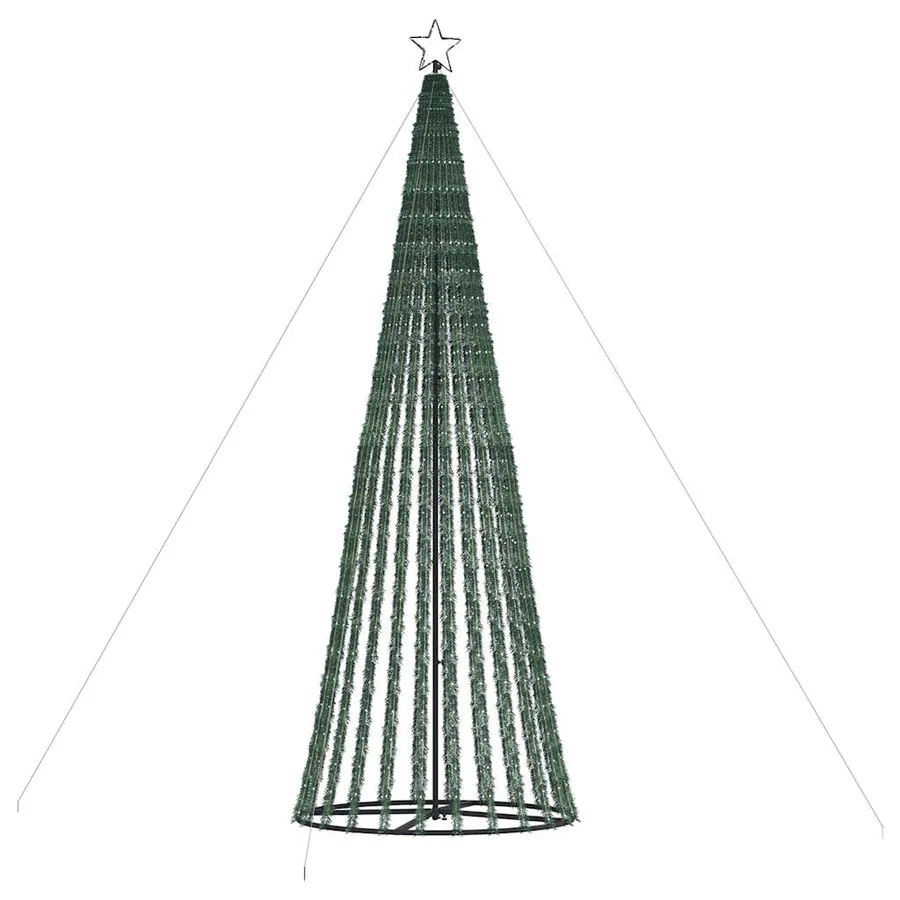 Sapin de Noël à LED 1028 LED blanc chaud 403 cm - 4