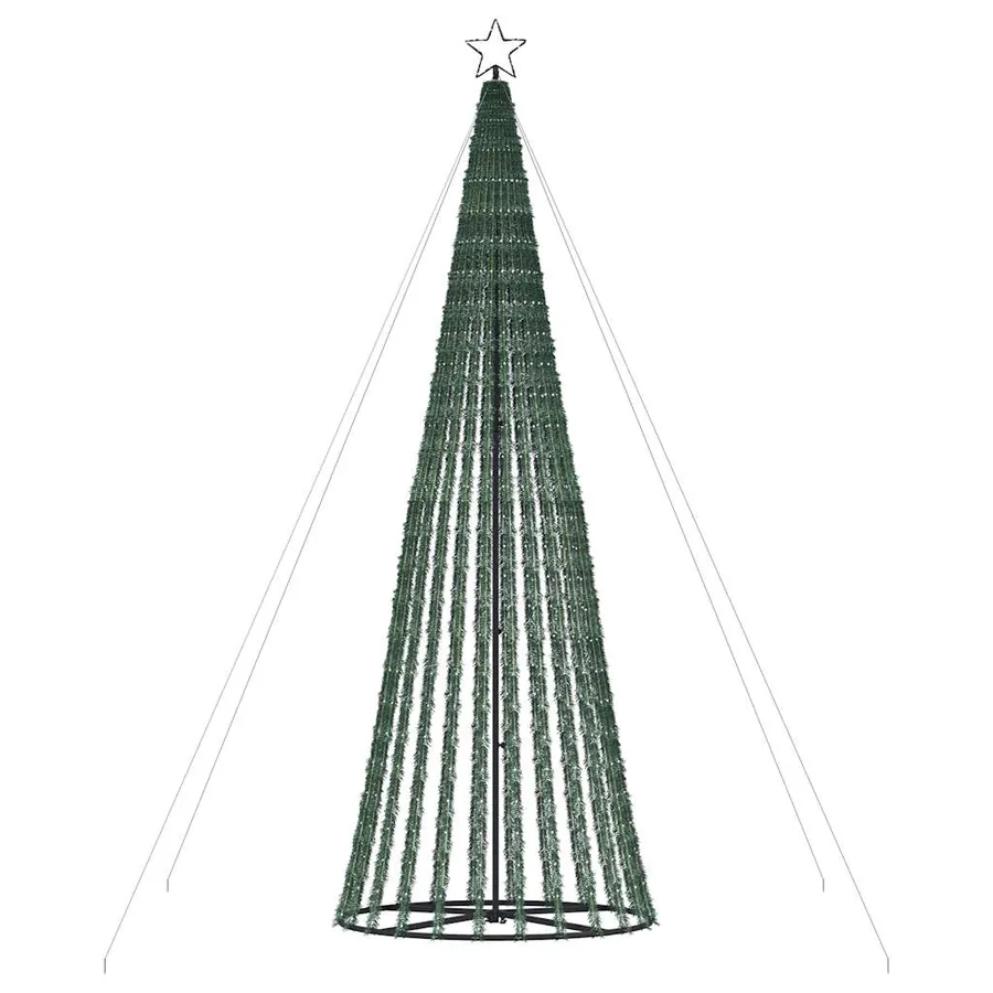 Sapin de Noël à LED 1028 LED blanc chaud 403 cm - 6