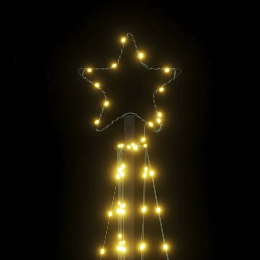 Sapin de Noël à LED 339 LED blanc chaud 187 cm - 10