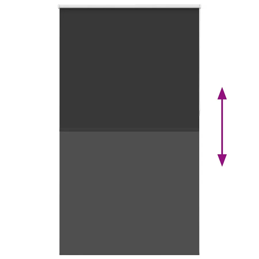 Store enrouleur occultant largeur du tissu 131,6 cm polyester - 5