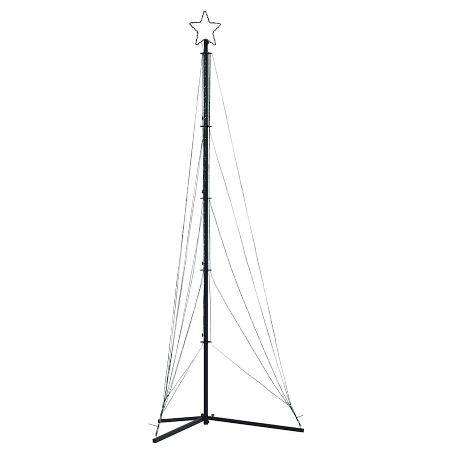 Sapin de Noël à LED 525 LED blanc chaud 302 cm - 4