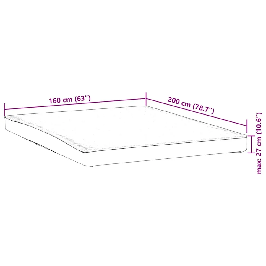 Protège-matelas blanc 160x200 cm imperméable - 7