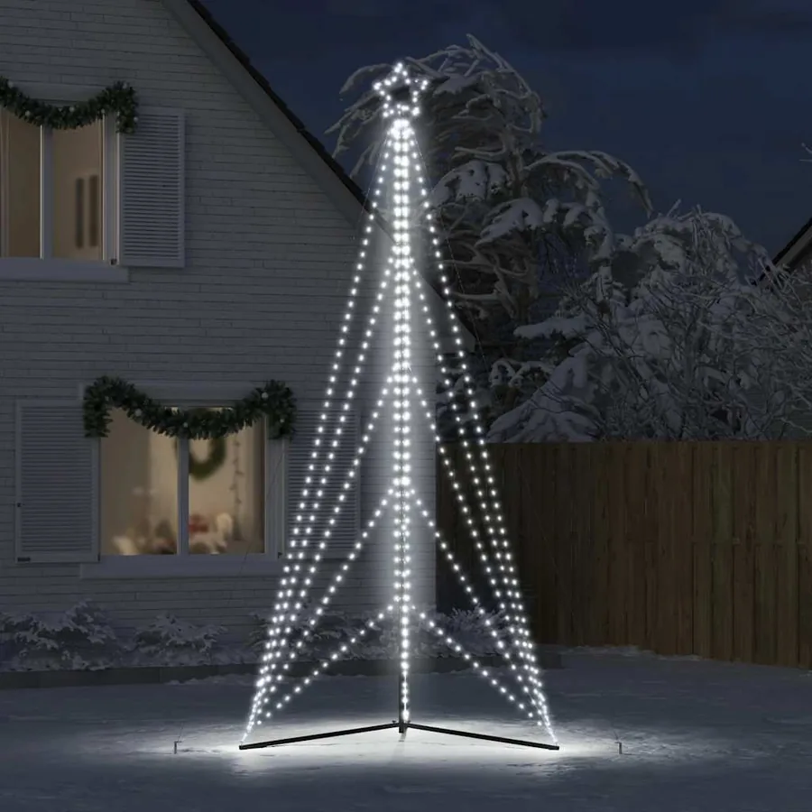 Sapin de Noël à LED 615 LED blanc froid 404,5 cm - 3