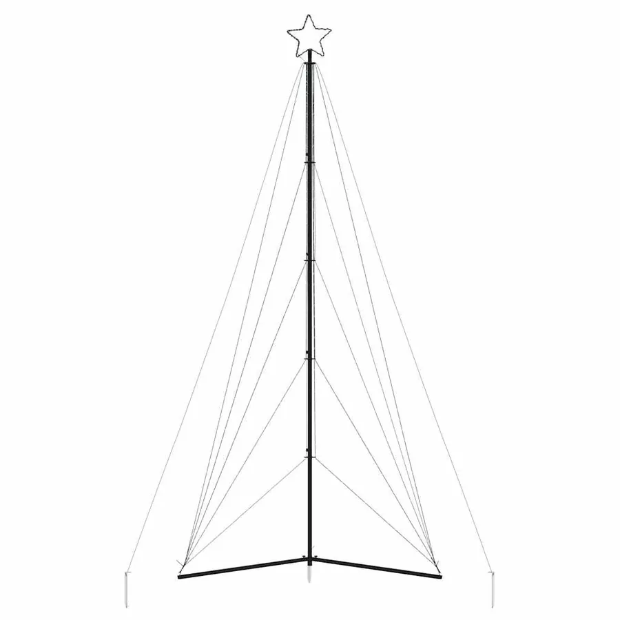 Sapin de Noël à LED 615 LED blanc froid 404,5 cm - 5