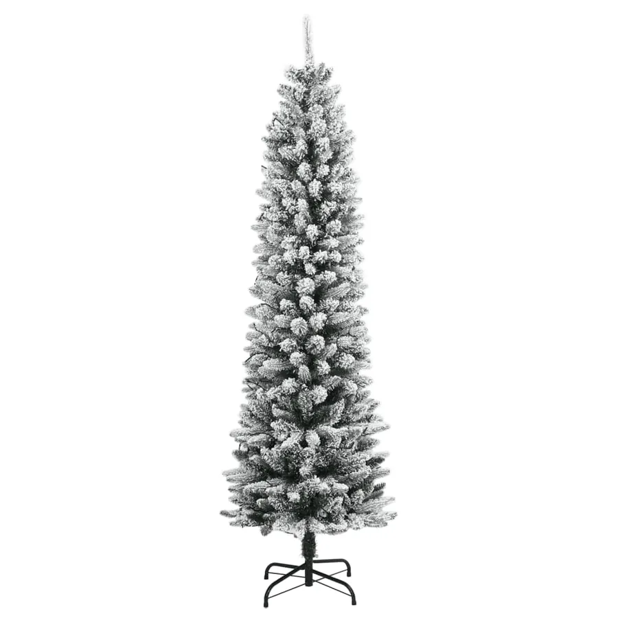 Sapin de Noël artificiel 300 LED et neige floquée 240 cm - 3