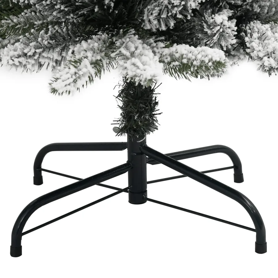 Sapin de Noël artificiel 300 LED et neige floquée 240 cm - 8