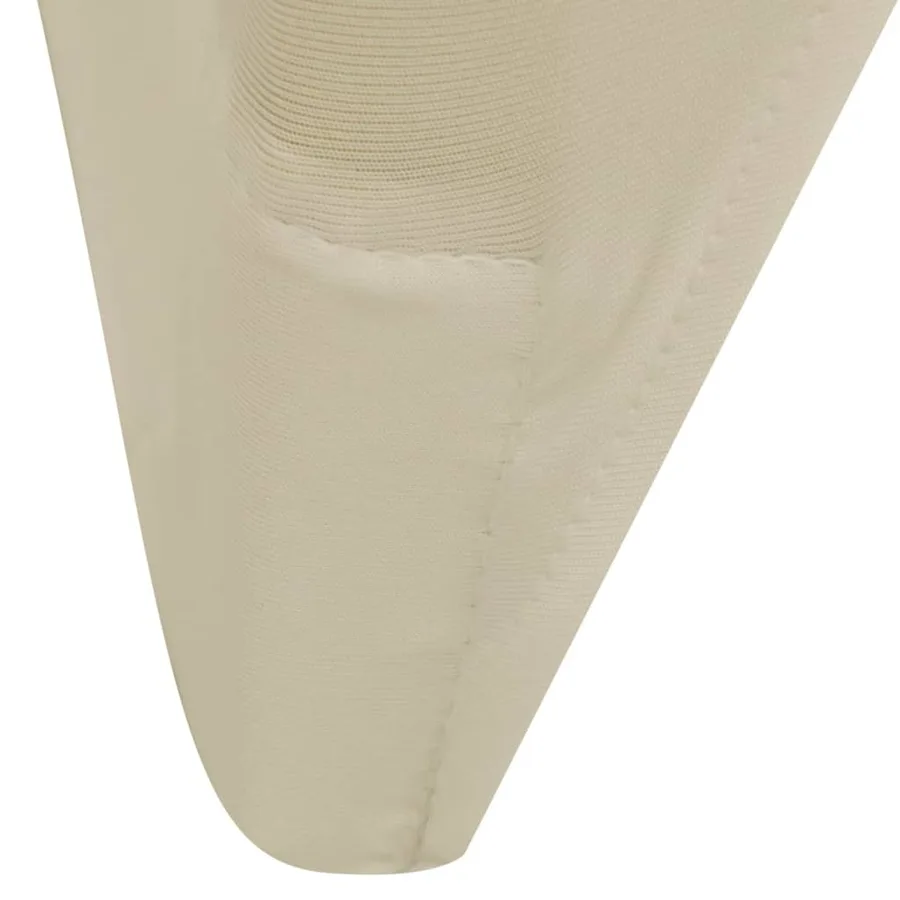 Housses élastiques de chaise Crème 18 pcs - 6