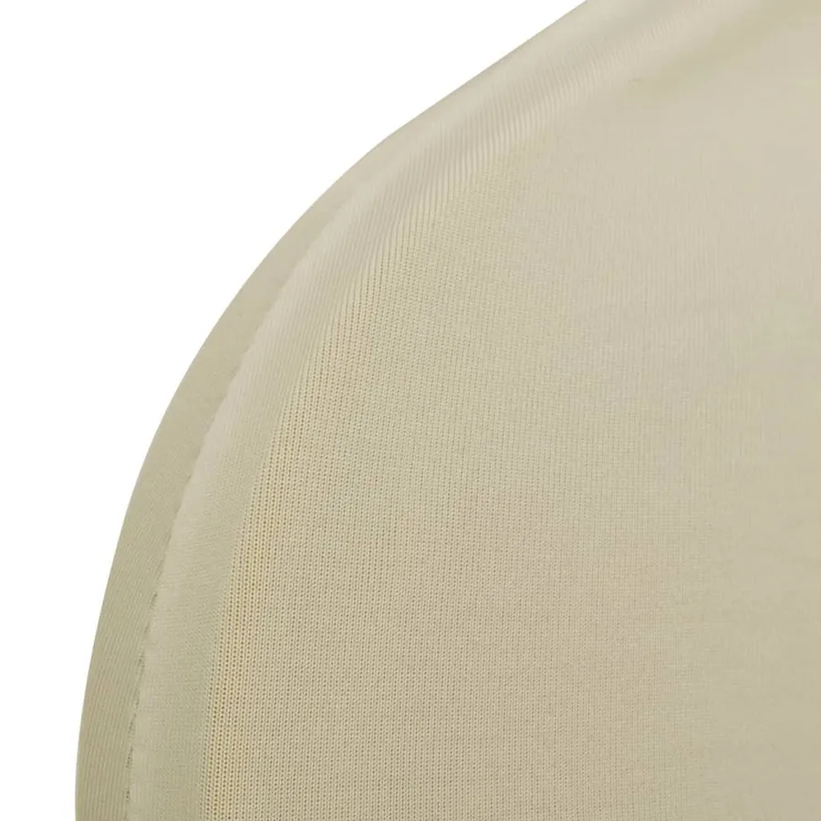 Housses élastiques de chaise Crème 18 pcs - 7