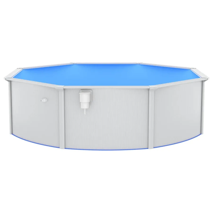 Piscine avec pompe filtrante à sable et échelle 460x120 cm - 3