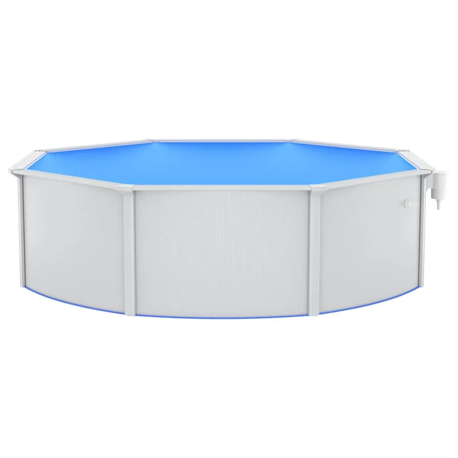 Piscine avec pompe filtrante à sable et échelle 460x120 cm - 4