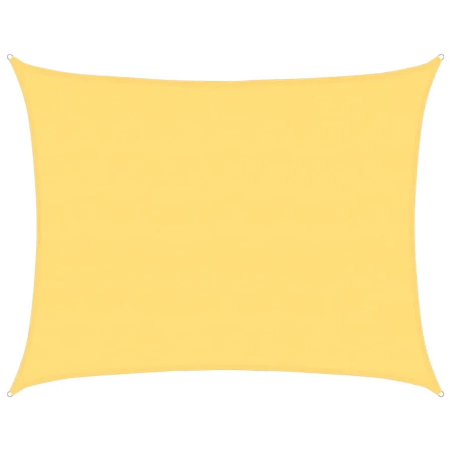 Voile d'ombrage 160 g/m² Beige 6x7 m PEHD - 2