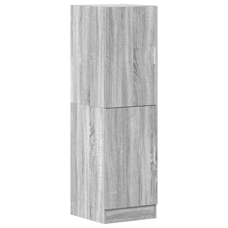 Armoire de cuisine sonoma gris 38x41,5x131,5 cm bois ingénierie - 2
