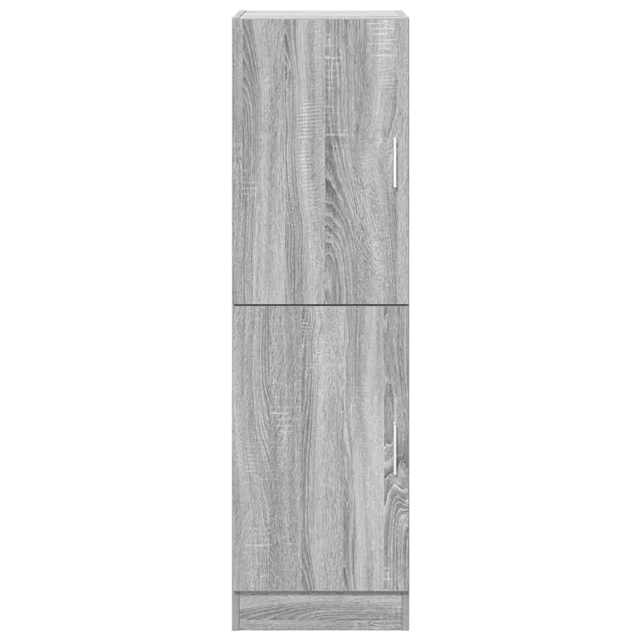 Armoire de cuisine sonoma gris 38x41,5x131,5 cm bois ingénierie - 4
