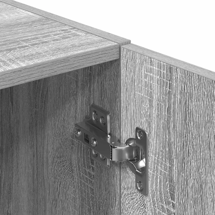 Armoire de cuisine sonoma gris 38x41,5x131,5 cm bois ingénierie - 9