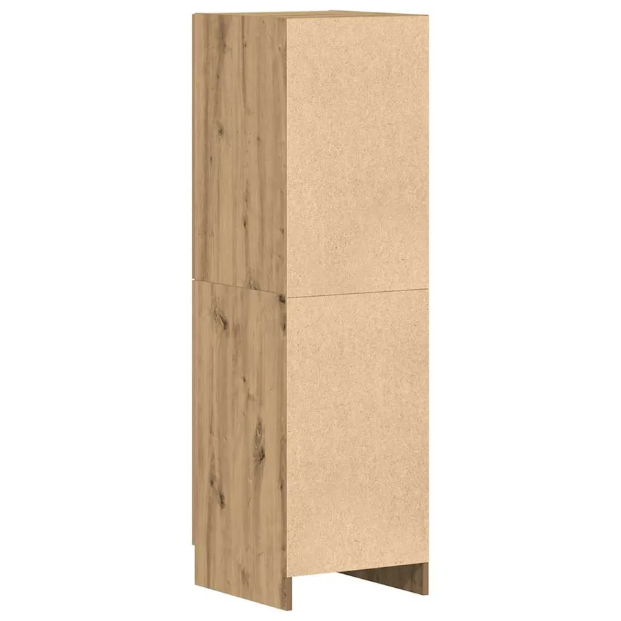 Armoire de cuisine chêne artisanal 38x41,5x131,5 cm - 7