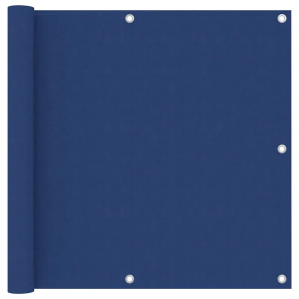 Écran de balcon Bleu 90x500 cm Tissu Oxford