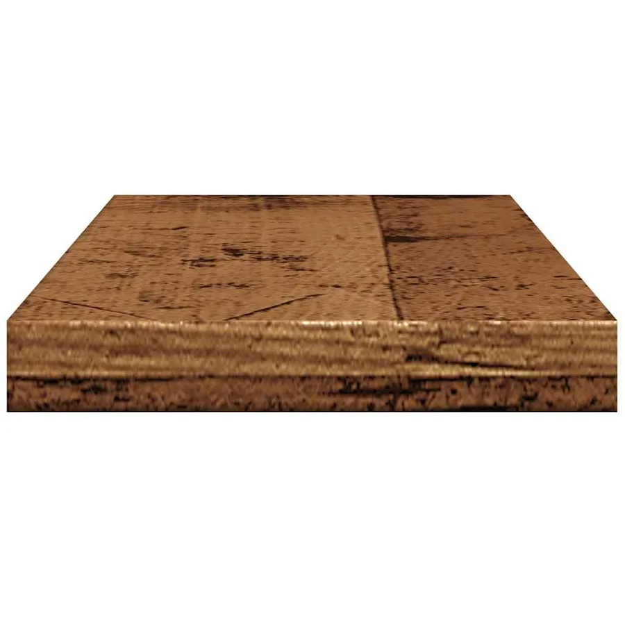 Étagères murales 4 pcs vieux bois 40x20x1,5cm bois d'ingénierie - 7
