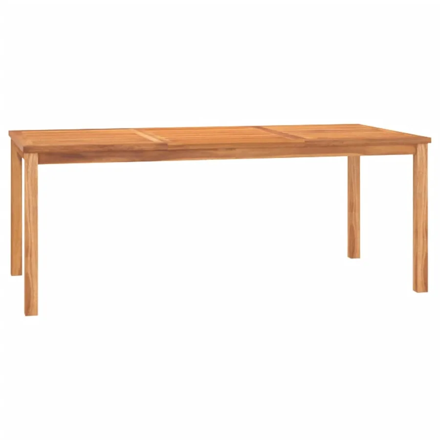 Ensemble à manger de jardin 4 pcs Bois de teck massif - 9