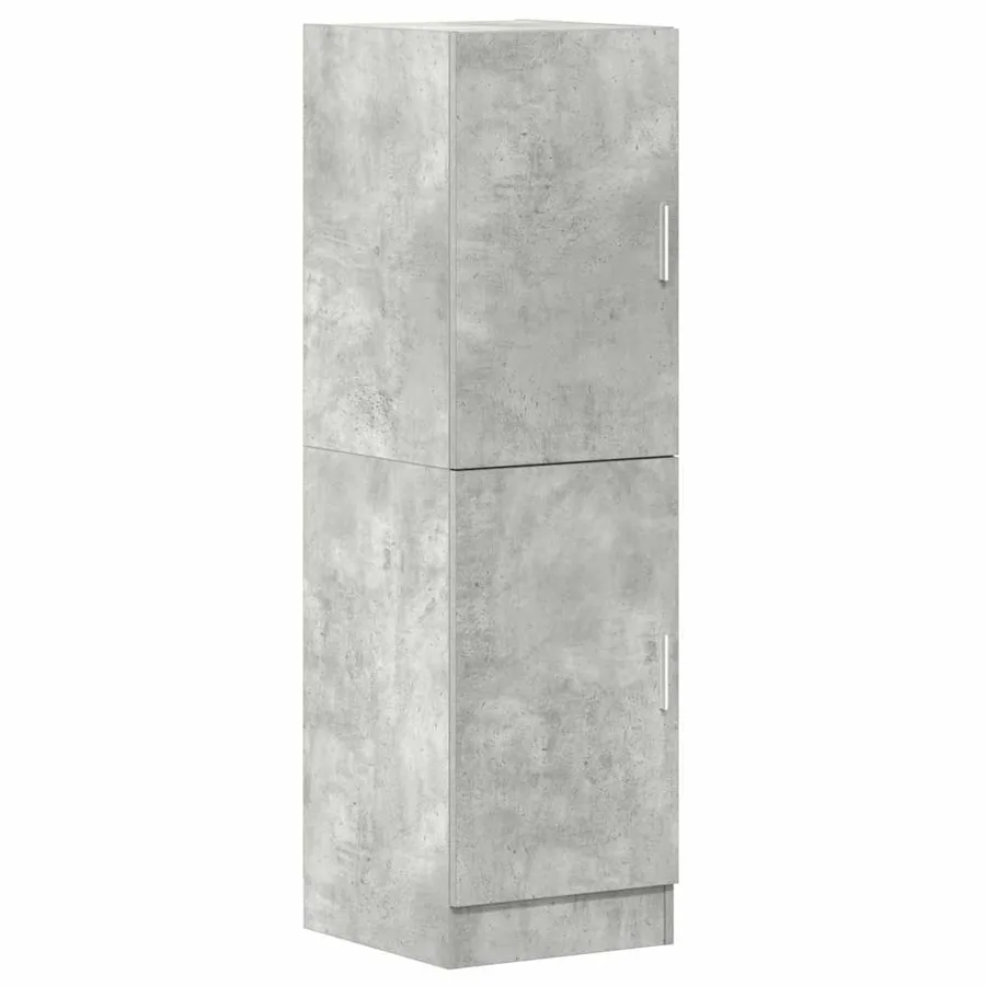Ensemble d'armoires de cuisine 3 pcs gris béton - 6