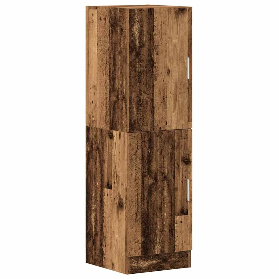 Ensemble d'armoires de cuisine 2 pcs vieux bois - 6
