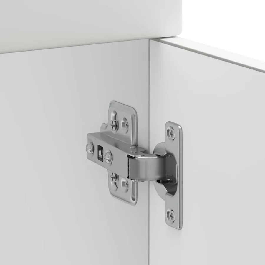 Armoire de cuisine Kalmar blanc bois d'ingénierie - 8