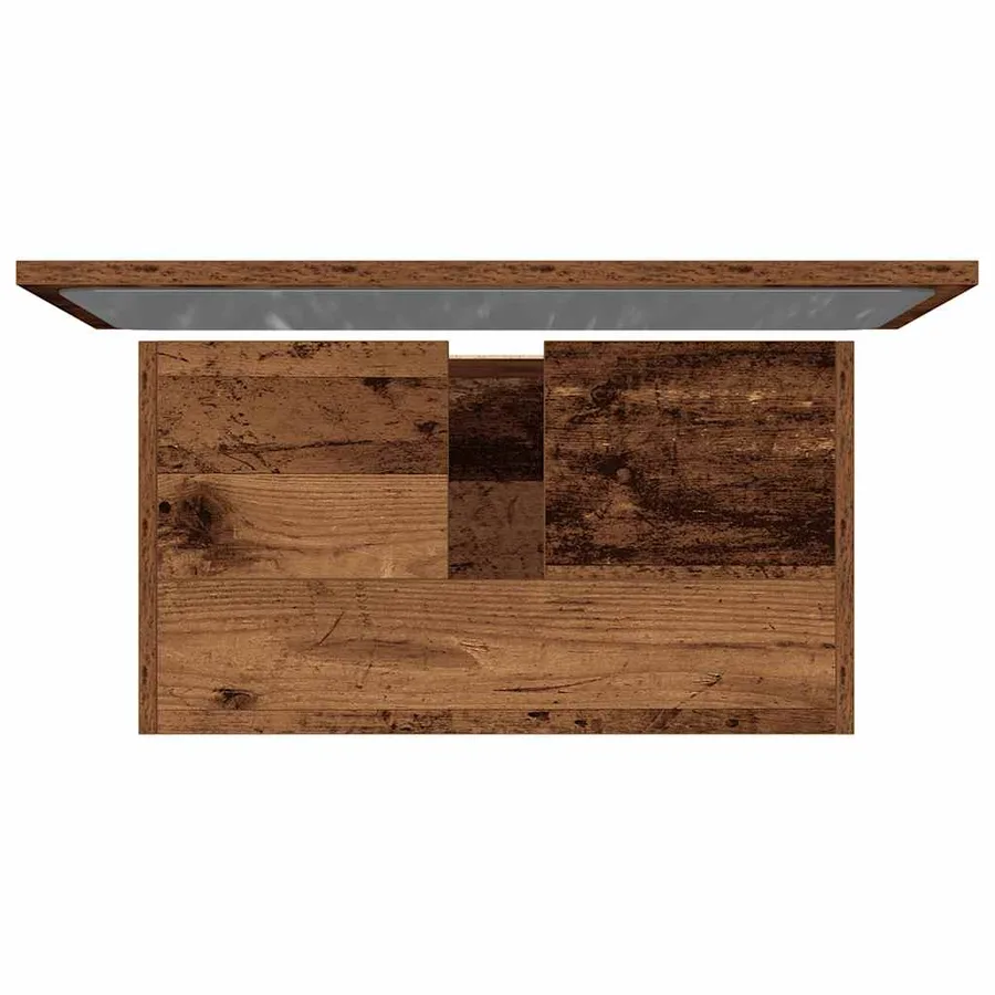 Ensemble de meubles salle de bain 2 pcs bois d'ingénierie - 7