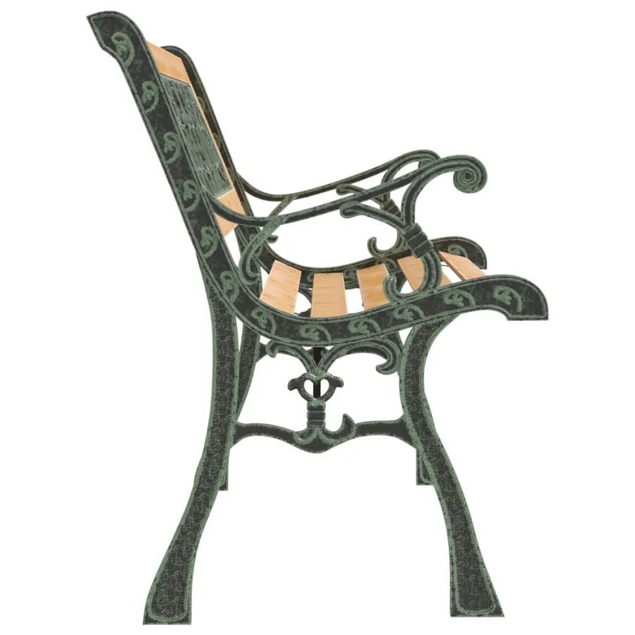Banc de jardin 122 cm Bois de sapin massif - 6