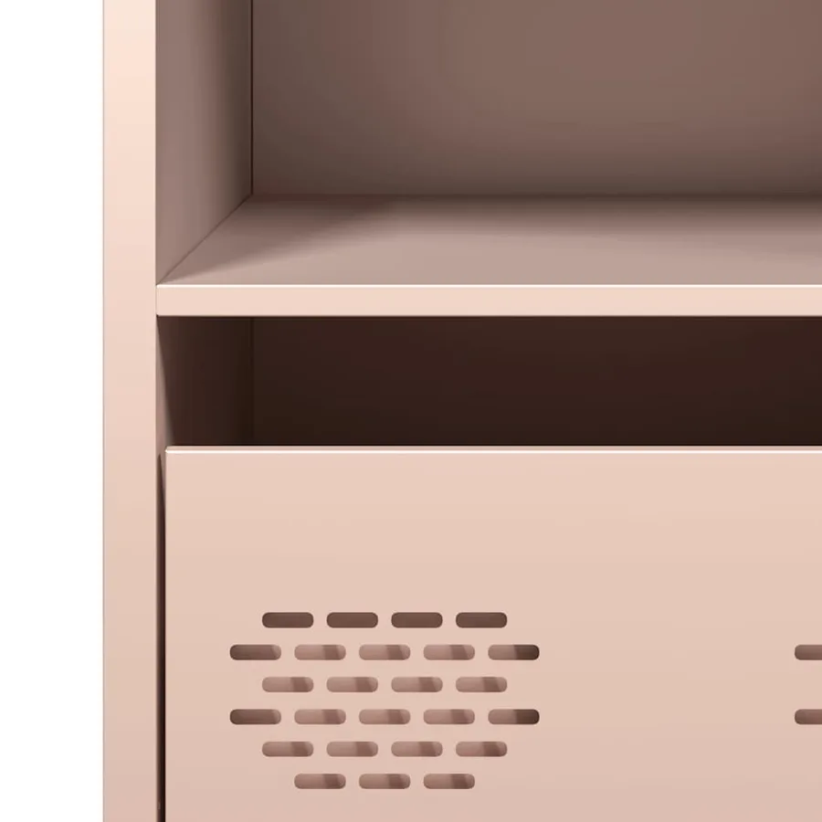 Buffet rose 68x39x73,5 cm acier laminé à froid - 10