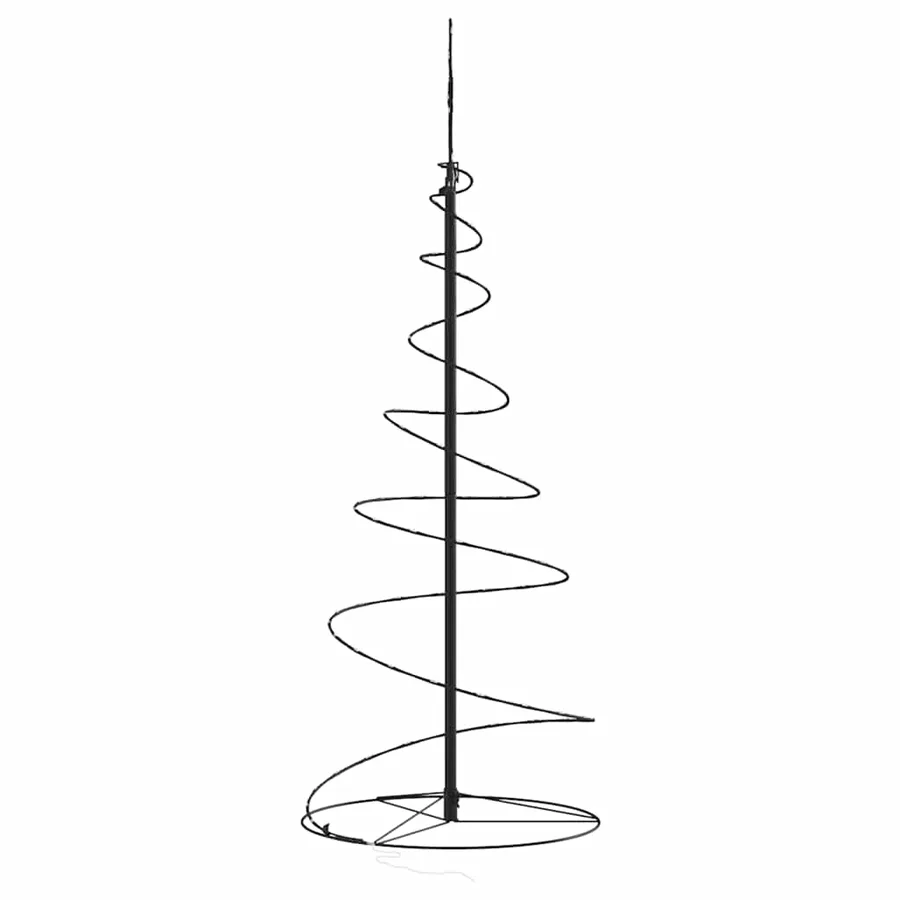 Sapin de Noël à LED 80 LED blanc chaud 120 cm - 5