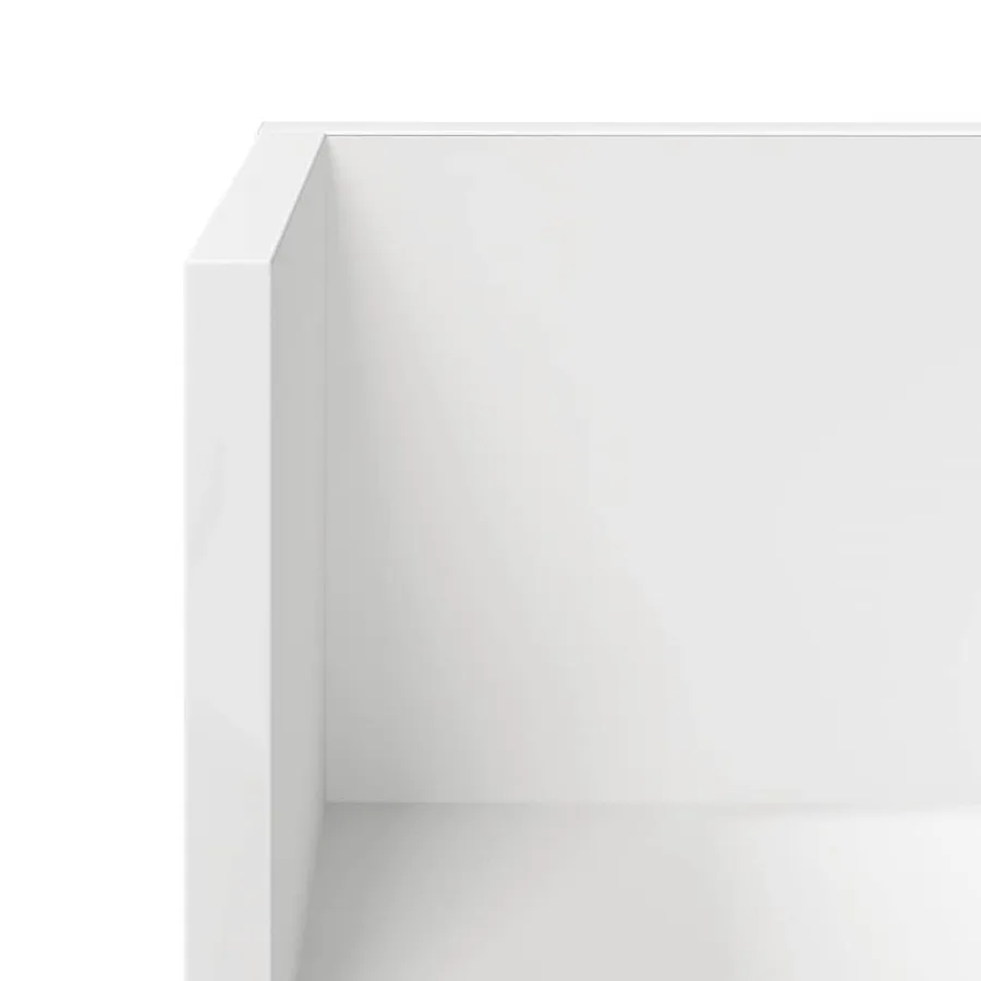 Étagères murales 2 pcs blanc 75x16,5x16,5 cm bois d'ingénierie - 9