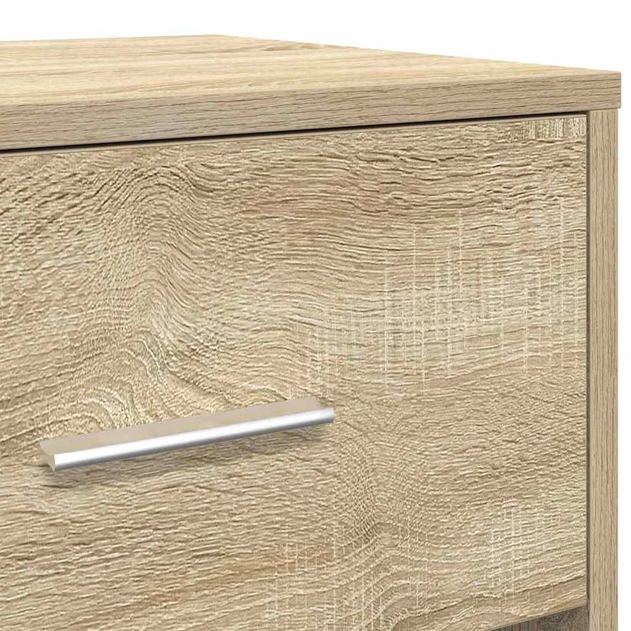 Tables de chevet 2 pcs avec tiroir Chêne Sonoma 40x34x50 cm - 10