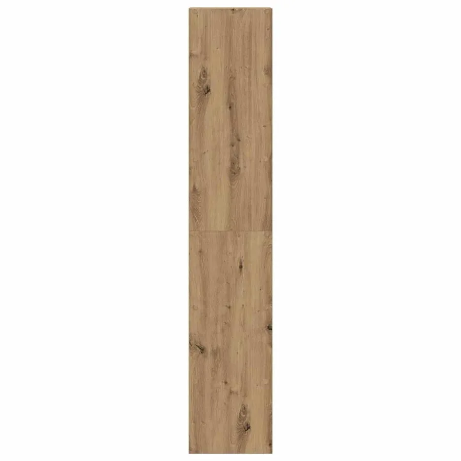 Bibliothèques 2 pcs empilable chêne artisanal bois d'ingénierie - 5
