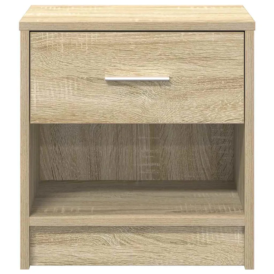 Table de chevet avec tiroir en chêne Sonoma 39x28x41 cm - 4